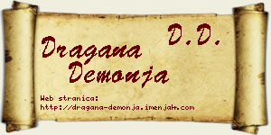 Dragana Demonja vizit kartica